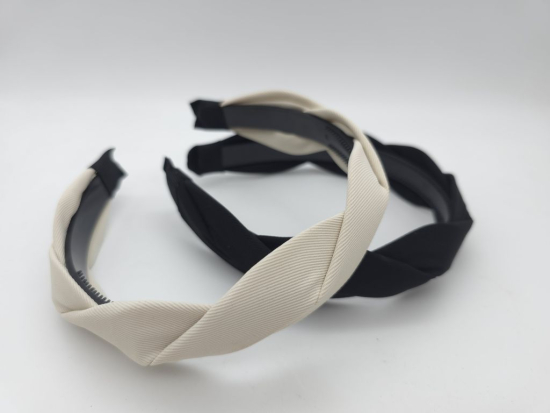 Preview: Stoff Haarreifen geflochten